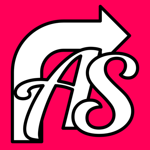 AltStack Social: white A on a red square